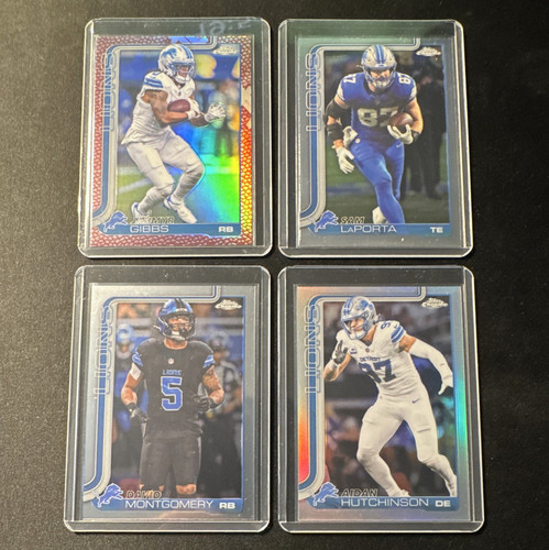 Topps chrome 2025 detroit - chrome,
