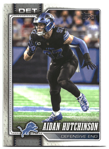 Aidan hutchinson 2026 topps - hutchinson,