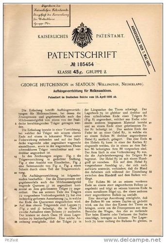 Original patentschrift g - original,